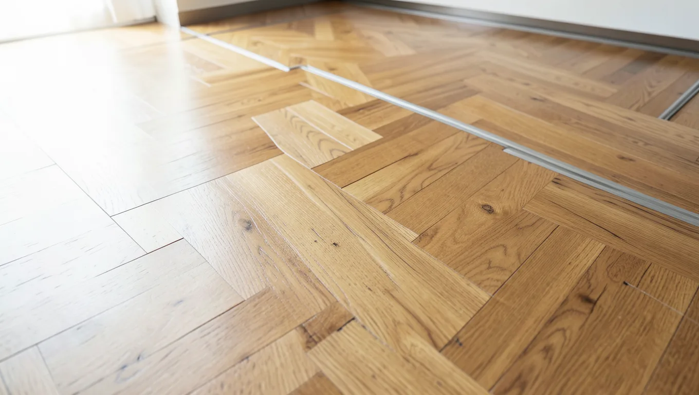 Eiken visgraat met vloerverwarming – Eiken visgraatvloeren voor interieur