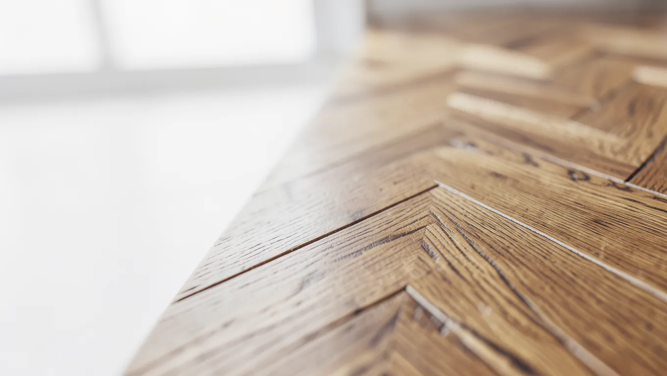 Extra eiken visgraatvloer – Eiken visgraatvloeren voor interieur
